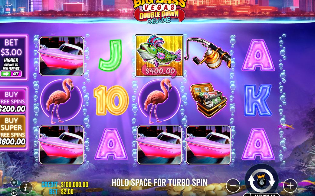 Big Bass Vegas Double Down Deluxe